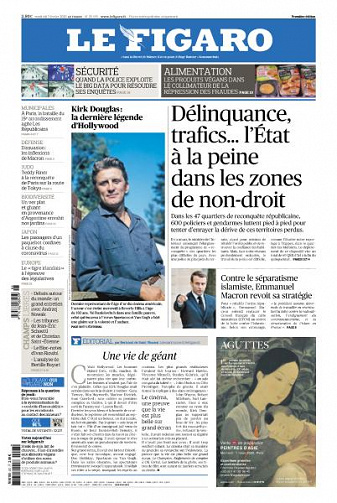 Le Figaro du Vendredi 7 Février 2020