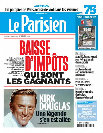Le Parisien du Vendredi 7 Février 2020