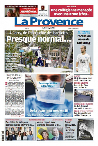 La Provence Marseille - Samedi 8 Février 2020