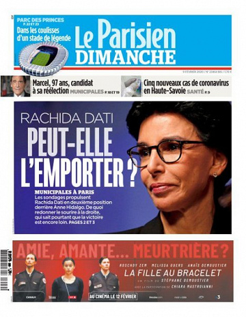 Le Parisien du Dimanche 9 Février 2020