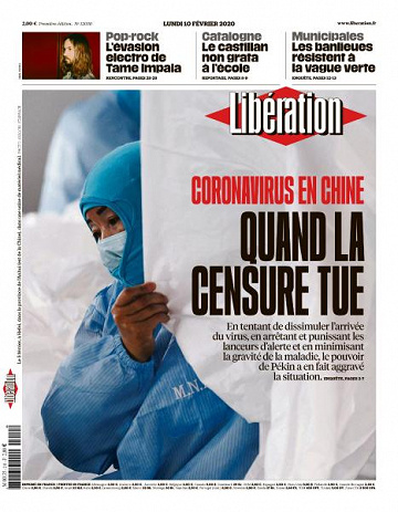 Libération du Lundi 10 Février 2020