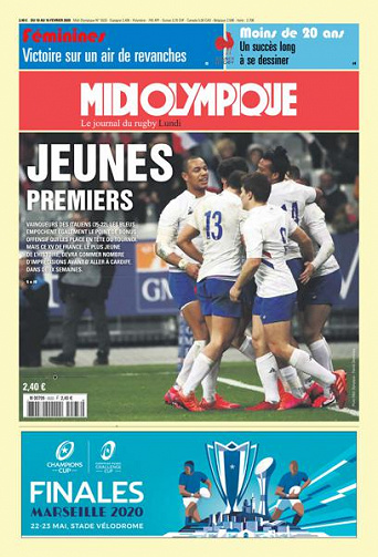 Midi Olympique Rouge - 10 Février 2020