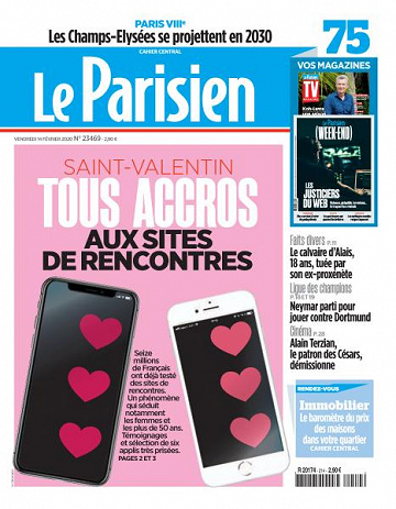 Le Parisien du Vendredi 14 Février 2020