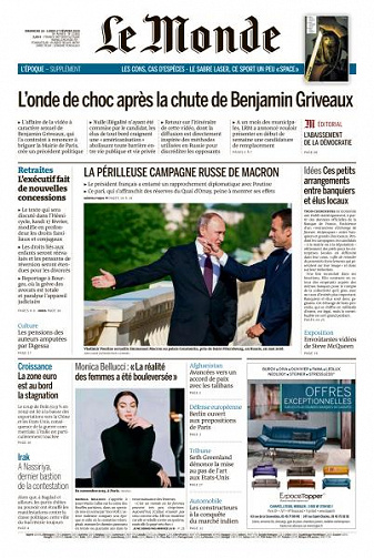 Le Monde du Dimanche 16 et Lundi 17 Février 2020