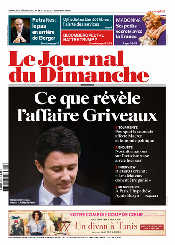 Le Journal du Dimanche - 16 Février 2020