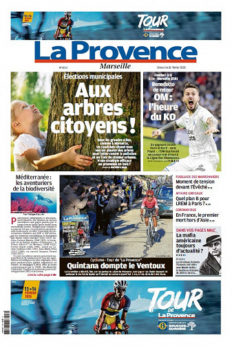 La Provence Marseille - Dimanche 16 Février 2020