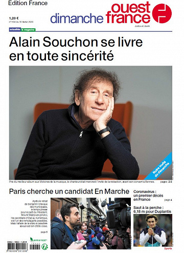 Ouest France - Dimanche 16 Février 2020