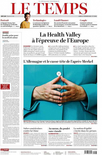 Le Temps du Lundi 17 Février 2020
