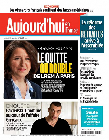 Aujourd’hui en France - 17 Février 2020
