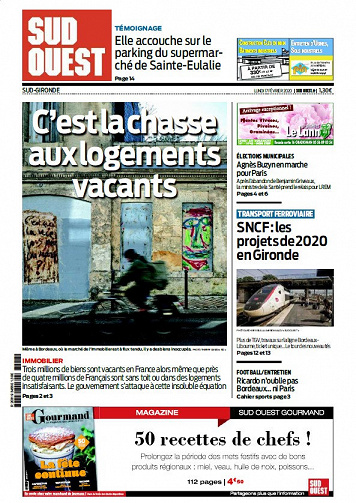 Sud Ouest Sud-Gironde - Lundi 17 Février 2020