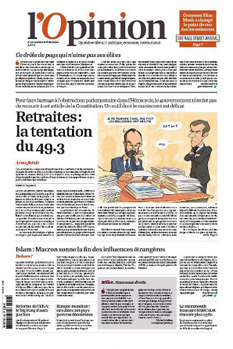 L’Opinion - 19 Février 2020