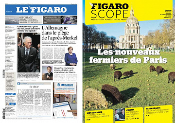 Pack Le Figaro et Le FigaroScope - Mercredi 19 Février 2020