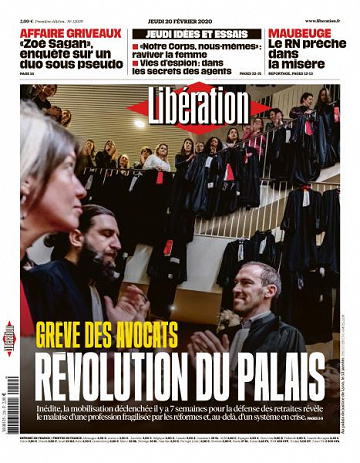 Libération du Jeudi 20 Février 2020