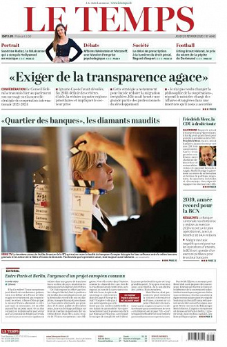 Le Temps du Jeudi 20 Février 2020