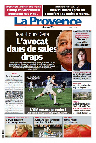 La Provence Marseille - Jeudi 20 Février 2020