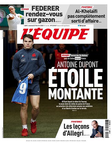 L’equipe du Vendredi 21 Février 2020