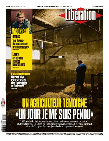 Libération du Samedi 22 et Dimanche 23 Février 2020