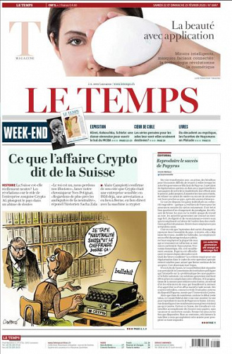 Le Temps - 22-23 Février 2020