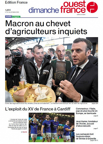 Ouest France - Dimanche 23 Février 2020