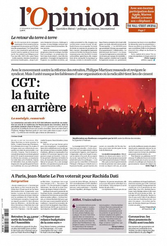 L’Opinion - 24 Février 2020