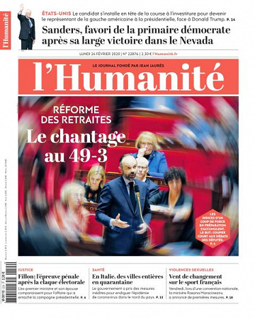 L’Humanite - 24 Février 2020
