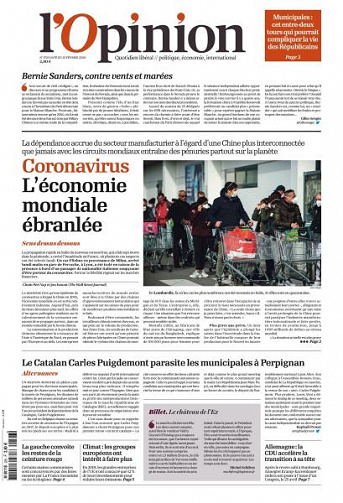 L’Opinion - 25 Février 2020