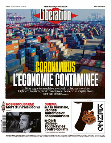Libération du Mercredi 26 Février 2020
