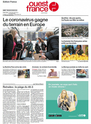 Ouest France - Mercredi 26 Février 2020