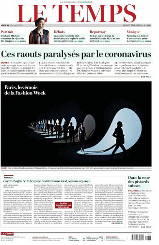 Le Temps - 27 Février 2020
