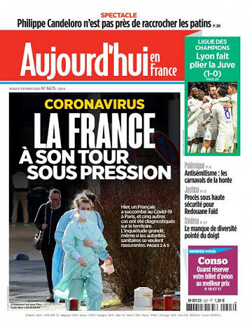 Aujourd’hui en France - 27 Février 2020