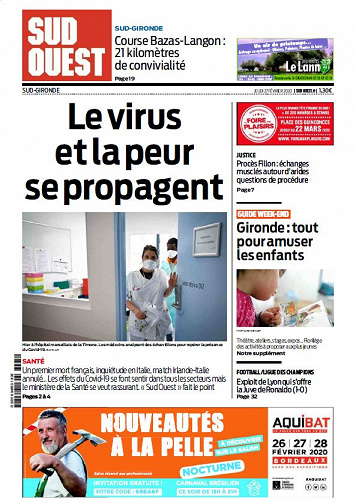 Sud Ouest Sud-Gironde - Jeudi 27 Février 2020