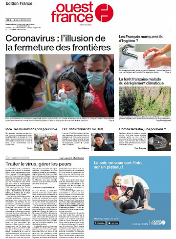 Ouest France - Jeudi 27 Février 2020