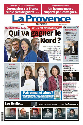 La Provence Marseille - Mardi 3 Mars 2020