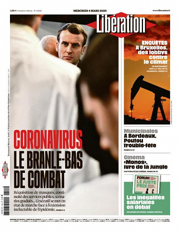 Libération du Mercredi 4 Mars 2020