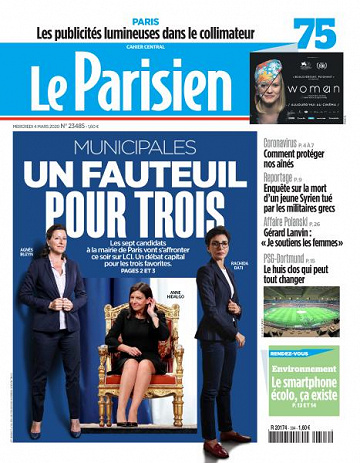 Le Parisien du Mercredi 4 Mars 2020