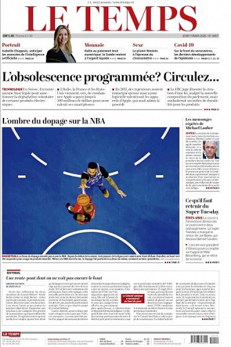 Le Temps - 5 Mars 2020