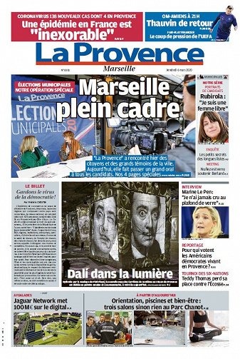 La Provence Marseille - Vendredi 6 Mars 2020