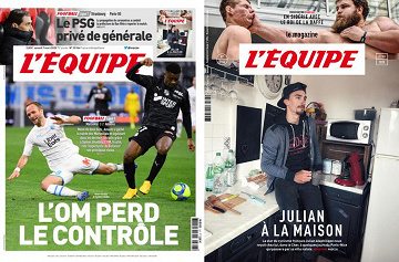 Pack L’Equipe + L’Equipe Magazine - 7 Mars 2020