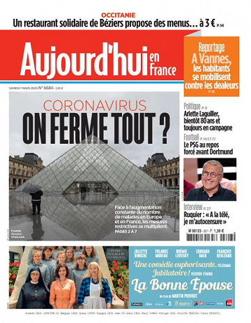 Aujourd’hui en France - 7 Mars 2020
