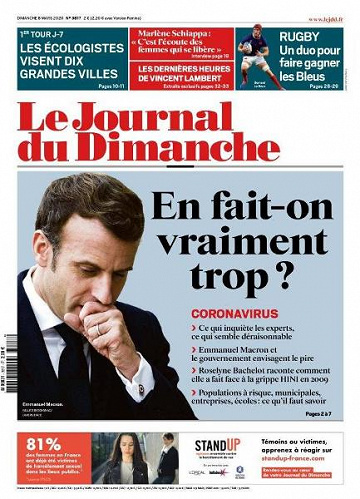 Le Journal du Dimanche - 8 Mars 2020