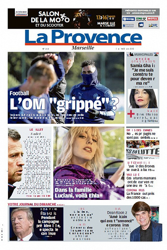 La Provence Marseille - Dimanche 8 Mars 2020