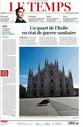 Le Temps - 9 Mars 2020