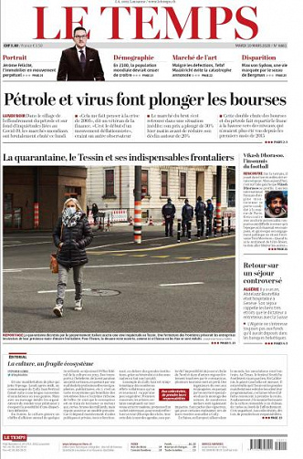 Le Temps - 10 Mars 2020