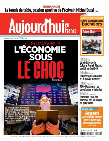 Aujourd’hui en France - 10 Mars 2020