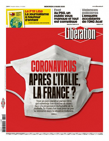 Libération du Mercredi 11 Mars 2020