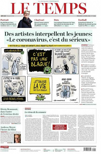 Le Temps - 11 Mars 2020