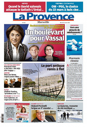 La Provence Marseille - Mercredi 11 Mars 2020