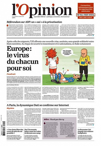 L’Opinion - 12 Mars 2020