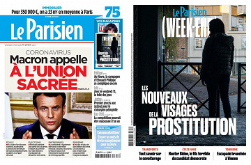 Pack Le Parisien + Le Parisien Week-End - Vendredi 13 Mars 2020
