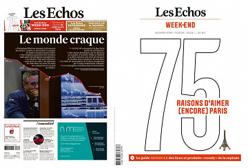 Pack Les Echos + Les Echos Week-end - Vendredi 13 Mars 2020